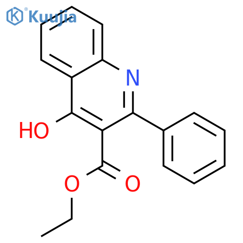 Ethyl 4-oxo-2-phenyl-1h-quinoline-3-carboxylate structure