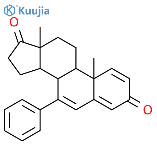 Androsta-1,4,6-triene-3,17-dione,7-phenyl- (9CI) structure
