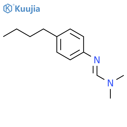 Methanimidamide, N'-(4-butylphenyl)-N,N-dimethyl- structure