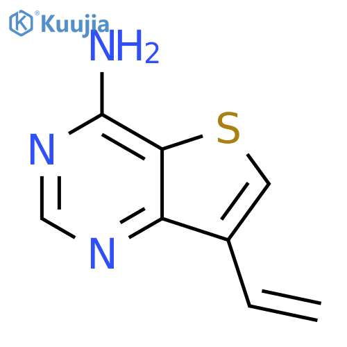 7-vinylthieno[3,2-d]pyrimidin-4-amine structure