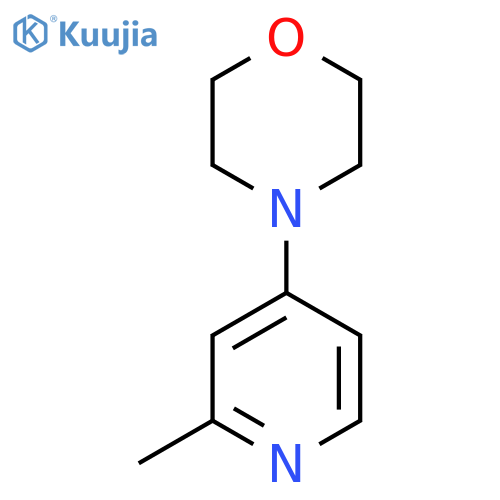 4-(2-Methylpyridin-4-yl)morpholine structure