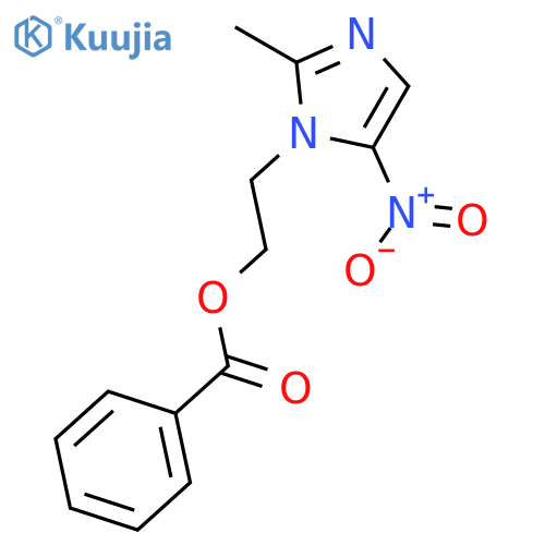 Metronidazole benzoate structure