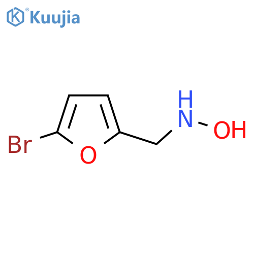 N-(5-bromofuran-2-yl)methylhydroxylamine structure