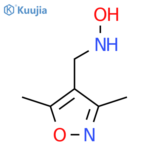 N-(dimethyl-1,2-oxazol-4-yl)methylhydroxylamine structure