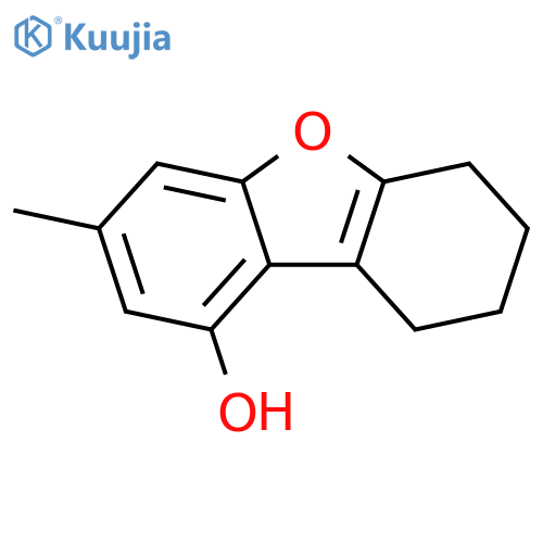 1-Dibenzofuranol, 3-methyl-6,7,8,9-tetrahydro- structure