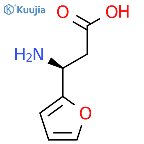 (S)-3-Amino-3-(2-furyl)-propionic Acid structure
