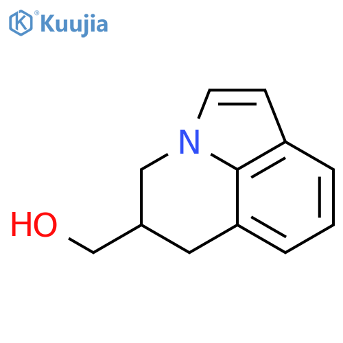 5,6-dihydro-4H-Pyrrolo[3,2,1-ij]quinoline-5-methanol structure