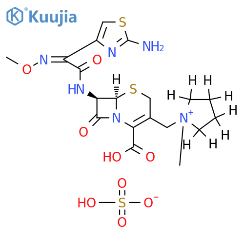 Cefepime-D8 Sulfate structure
