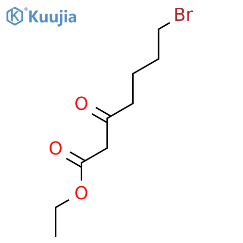 Ethyl 7-bromo-3-oxoheptanoate structure