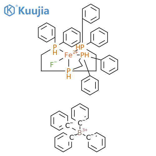 Tris{[2-(diphenylphosphino)ethyl]phosphine}(fluoro)iron(II) tetraphenylborate, min. 98% structure