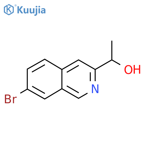 1-(7-Bromoisoquinolin-3-yl)ethanol structure