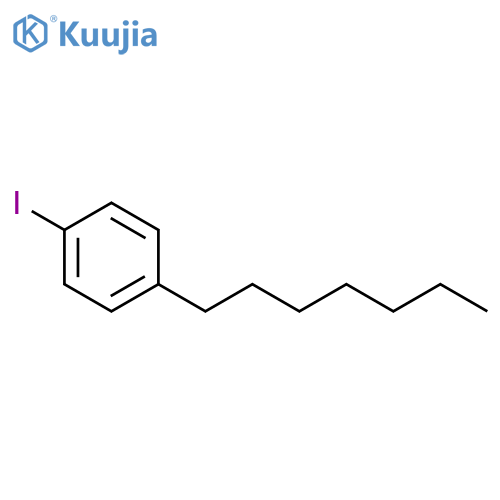 1-Heptyl-4-iodobenzene structure