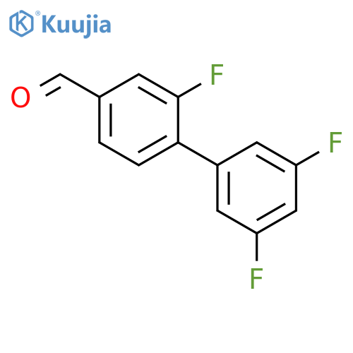 2,3',5'-Trifluorobiphenyl-4-Carbaldehyde structure