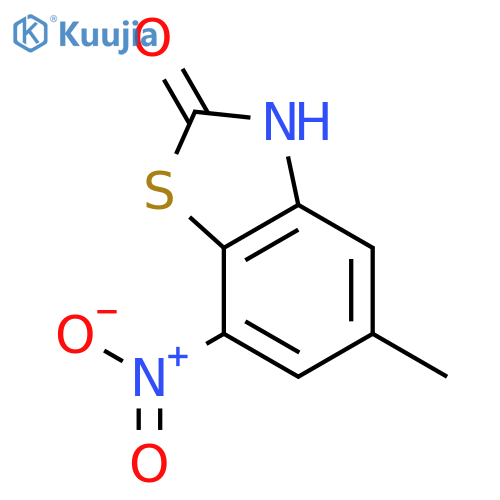 2(3H)-Benzothiazolone,5-methyl-7-nitro- structure