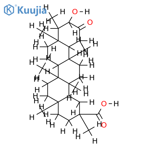 2-Ketone-2,3-Dihydroxy-29-friedelanoic acid structure