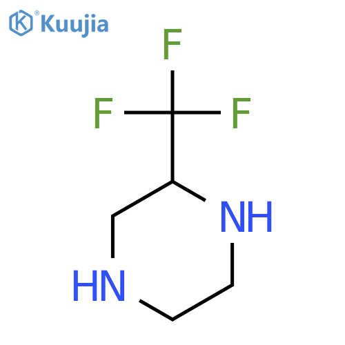 2-(Trifluoromethyl)piperazine structure