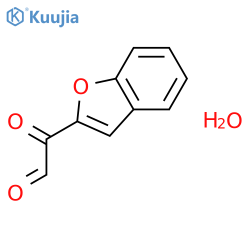 2-Benzofuranylglyoxal hydrate structure