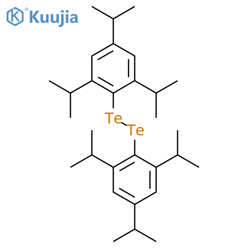 Ditelluride, bis[2,4,6-tris(1-methylethyl)phenyl] structure