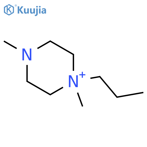 Piperazinium,1,4-dimethyl-1-propyl- structure