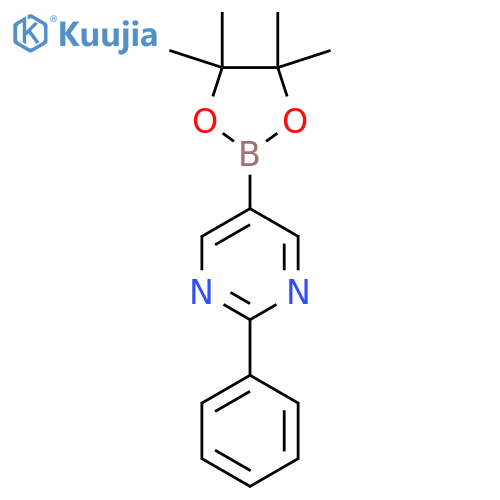 2-Phenyl-5-(4,4,5,5-tetramethyl-1,3,2-dioxaborolan-2-yl)pyrimidine structure