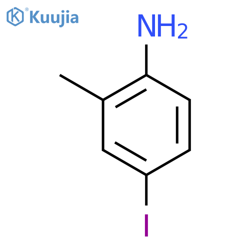 4-Iodo-2-methylaniline structure