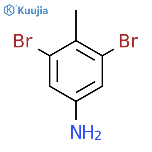 3,5-Dibromo-4-methylaniline structure