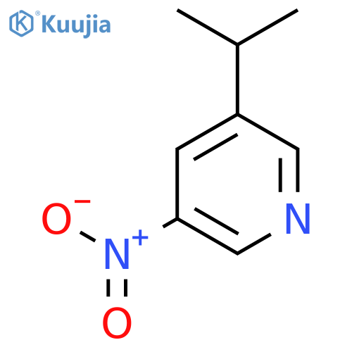 3-Isopropyl-5-nitropyridine structure