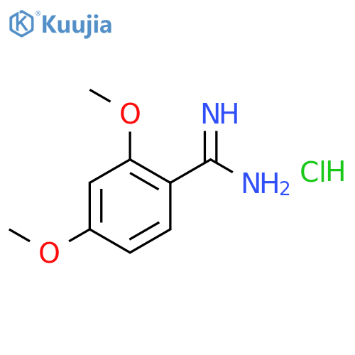 2,4-Dimethoxy-benzamidine hydrochloride structure
