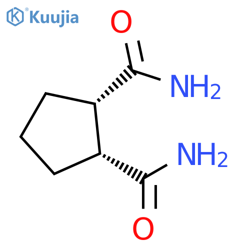 1,2-Cyclopentanedicarboxamide, cis- (8CI) structure