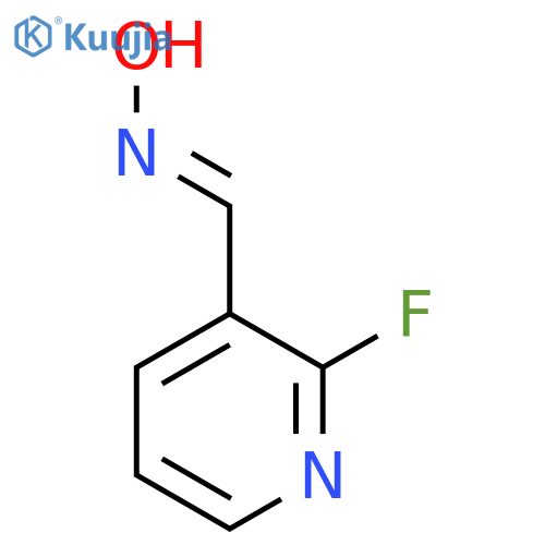 2-Fluoropyridine-3-carboxaldehyde oxime structure