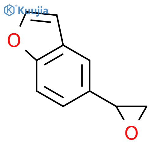 5-(oxiran-2-yl)-1-benzofuran structure