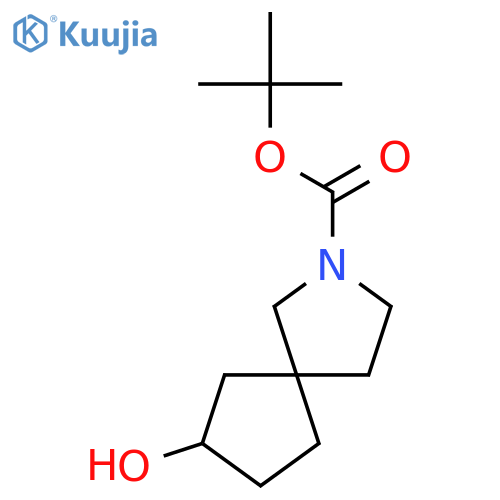 tert-Butyl 7-hydroxy-2-azaspiro[4.4]nonane-2-carboxylate structure