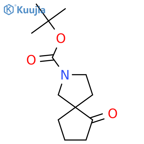 Tert-butyl 6-oxo-2-azaspiro[4.4]nonane-2-carboxylate structure