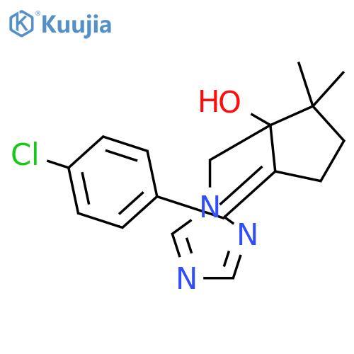 Triticonazole structure