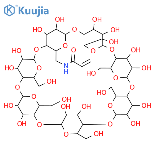 6-Acrylamido-β-cyclodextrin structure