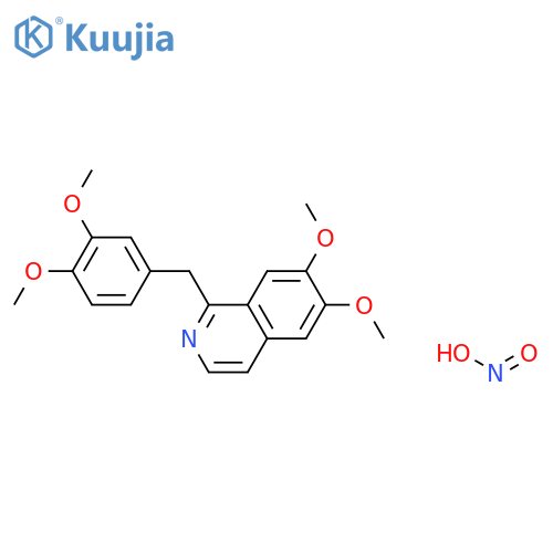 Papaverine nitrite structure