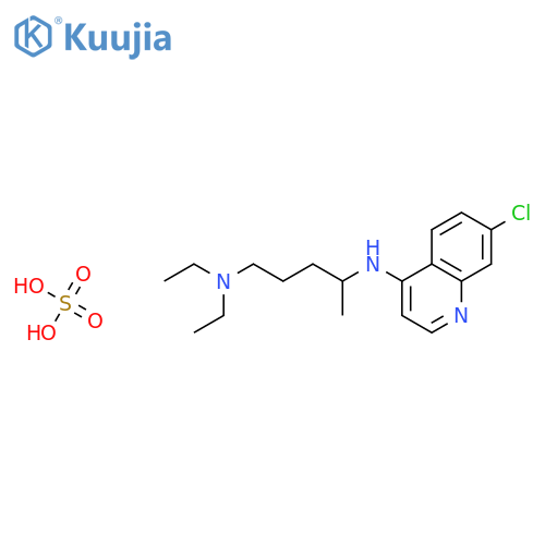 Chloroquine sulfate structure