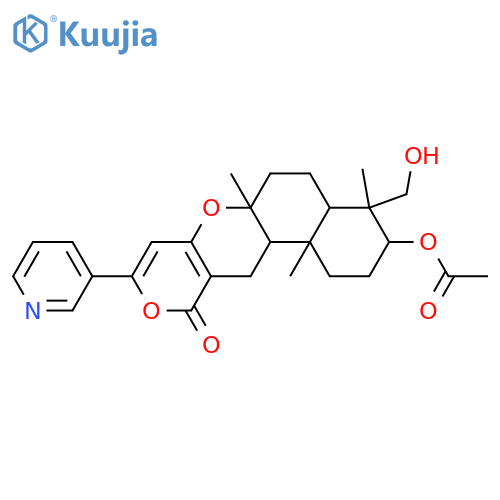Tris(deacetyl)pyripyropene A; 7,11-Dideoxy, 3-Ac structure