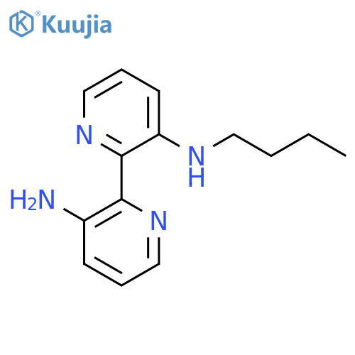 [2,2'-Bipyridine]-3,3'-diamine, N-butyl- structure