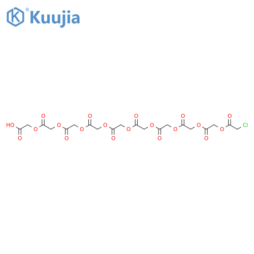 2,5,8,11,14,17,20,23,26-Nonaoxaoctacosanoic acid, 1-(chloromethyl)-1,4,7,10,13,16,19,22,25-nonaoxo- structure