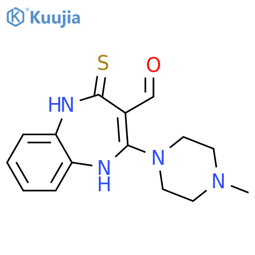 Olanzapine Thiohydroxymethylidene Impurity structure