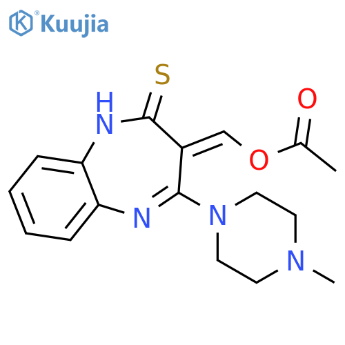 Olanzapine Thioacetoxymethylidene ImpurityDiscontinued structure