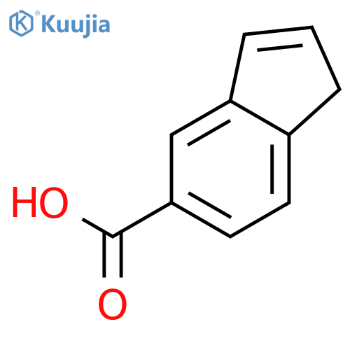 1H-indene-5-carboxylic acid structure