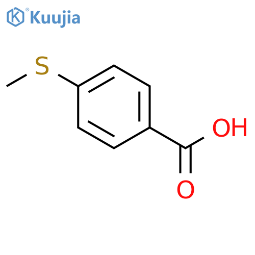 4-(methylsulfanyl)benzoic acid structure