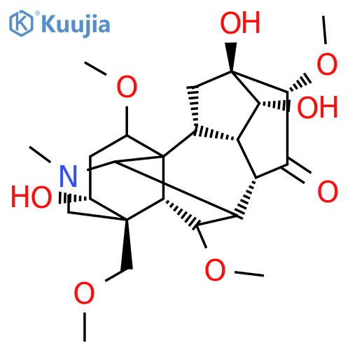 16-Epipyromesaconitine structure