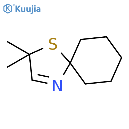 1-Thia-4-azaspiro[4.5]dec-3-ene, 2,2-dimethyl- structure