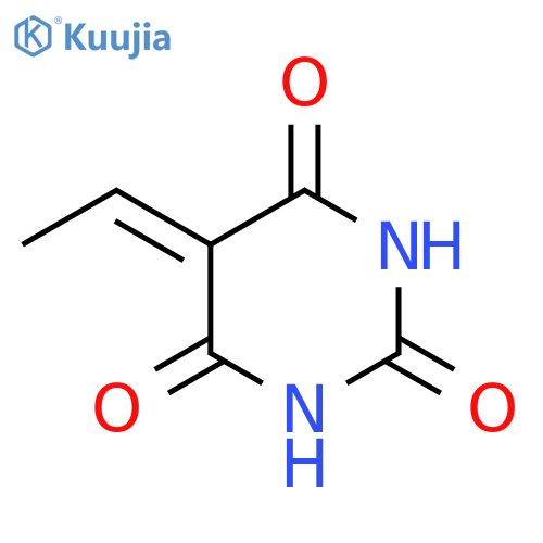2,4,6(1H,3H,5H)-Pyrimidinetrione, 5-ethylidene- structure