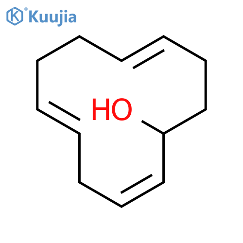 2,5,9-Cyclododecatrien-1-ol, (Z,E,Z)-(±)- structure