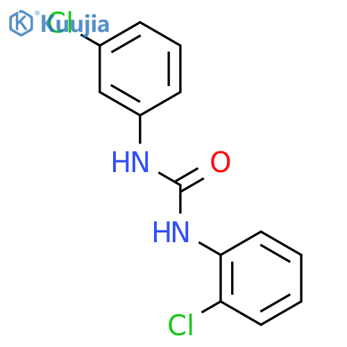 Urea,N-(2-chlorophenyl)-N'-(3-chlorophenyl)- structure