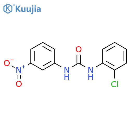 Urea,N-(2-chlorophenyl)-N'-(3-nitrophenyl)- structure